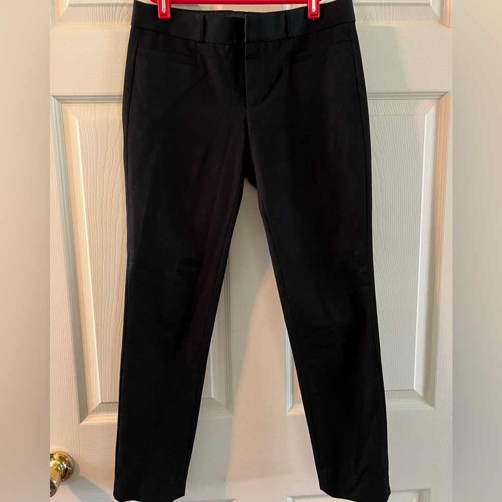Banana Republic Black Dress Pants Straight-Leg